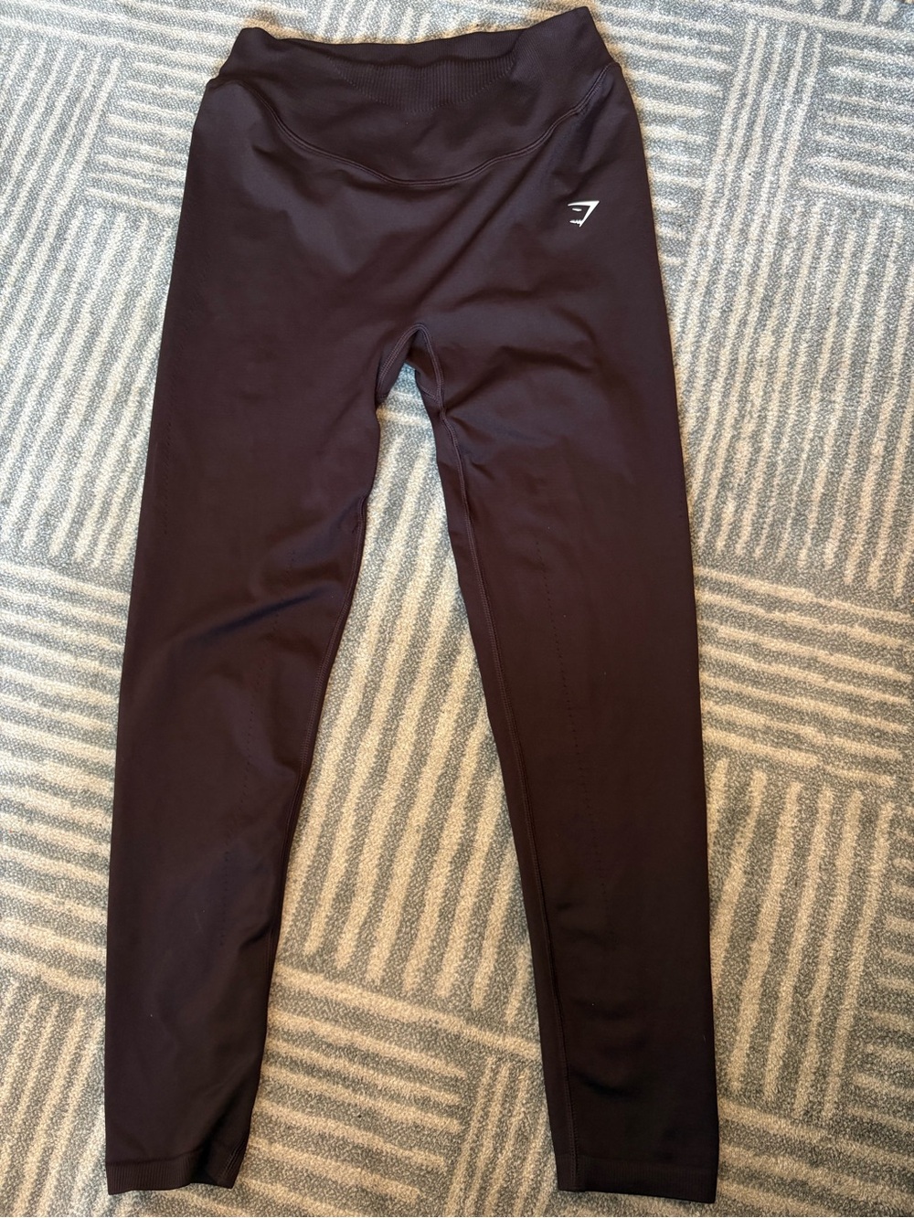 Brown Gymshark Leggings - unsure about size either small or medium